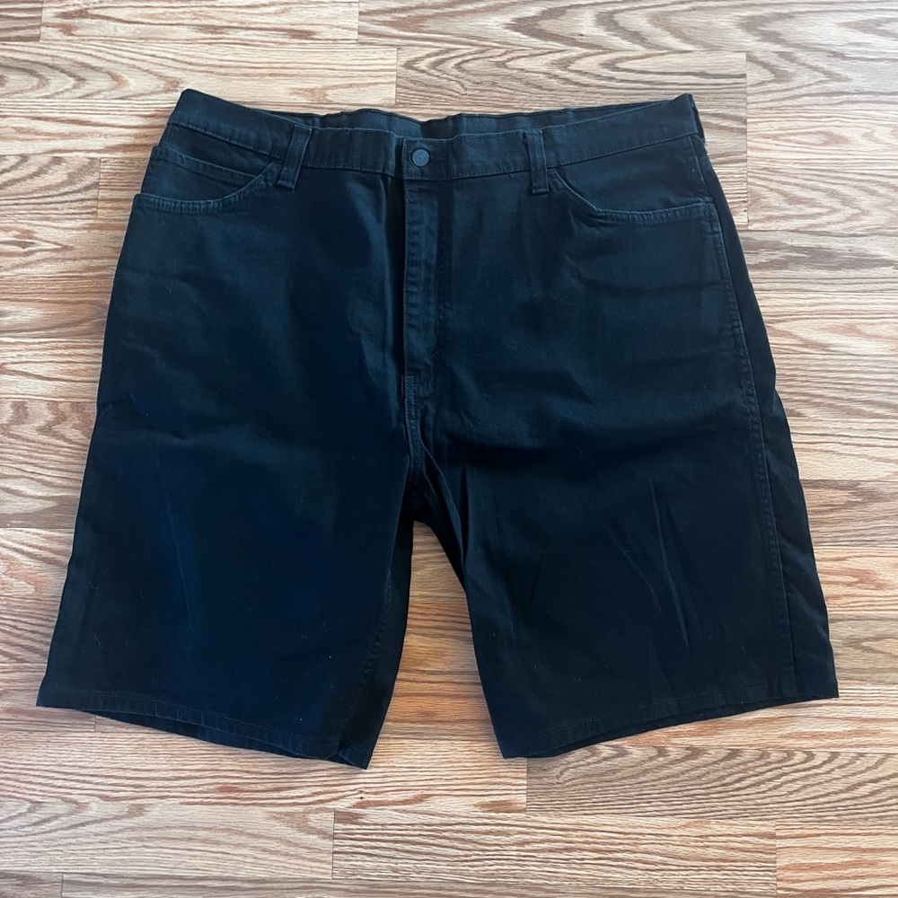 Levis 569 loose fit denim shorts blask size 42